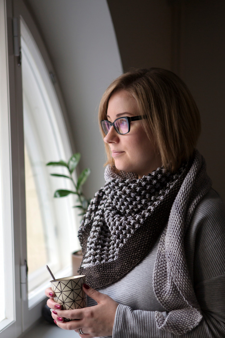 Alchemy shawl pattern from Woolenberry