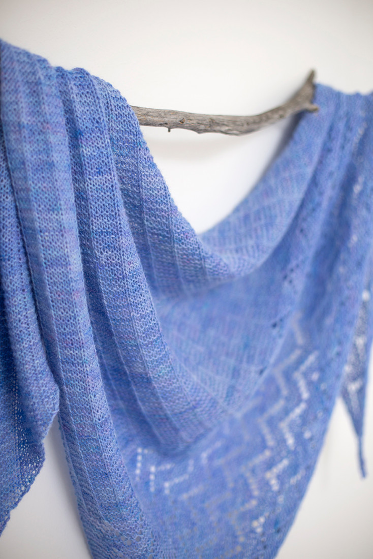 Endless Summer shawl pattern from Woolenberry