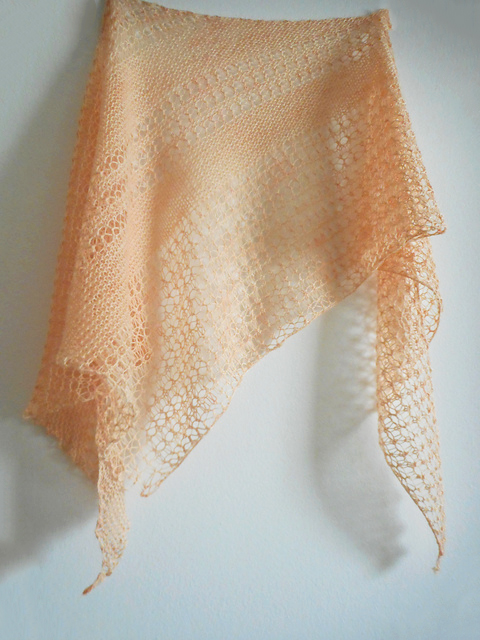 Wildheart shawl pattern from Woolenberry