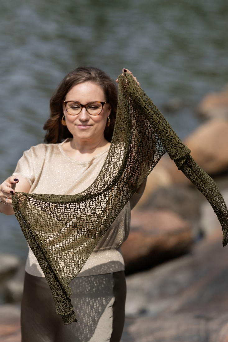 Field Notes - Small rectangle scarf knitting pattern